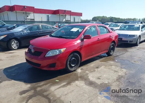 2009 Toyota Corolla Le z USA, uszkodzony, nr VIN 1NXBU40E29Z139547